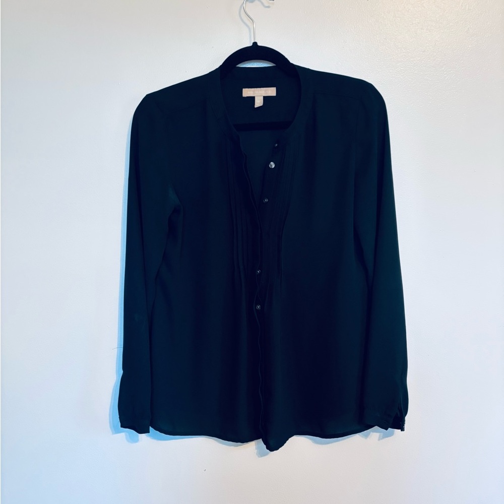 Banana Republic blouse button up long sleeve top size xs